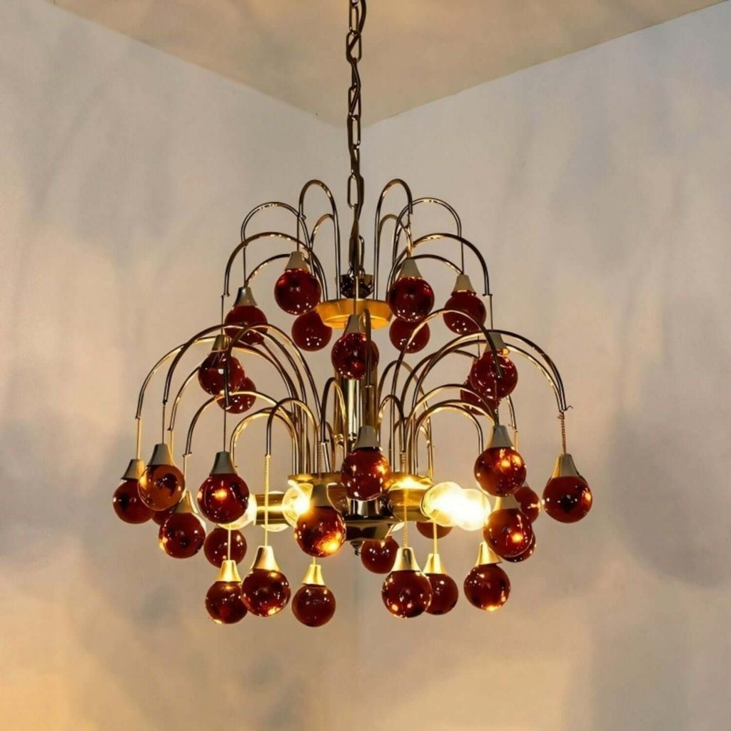 Murano Cherry Chandelier