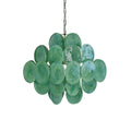 Murano Disk Chandelier 20"