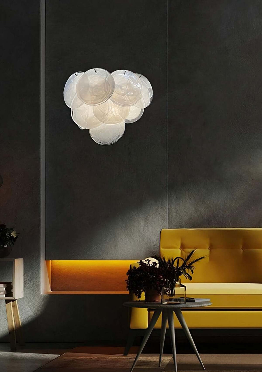 Murano Disk Wall Sconce