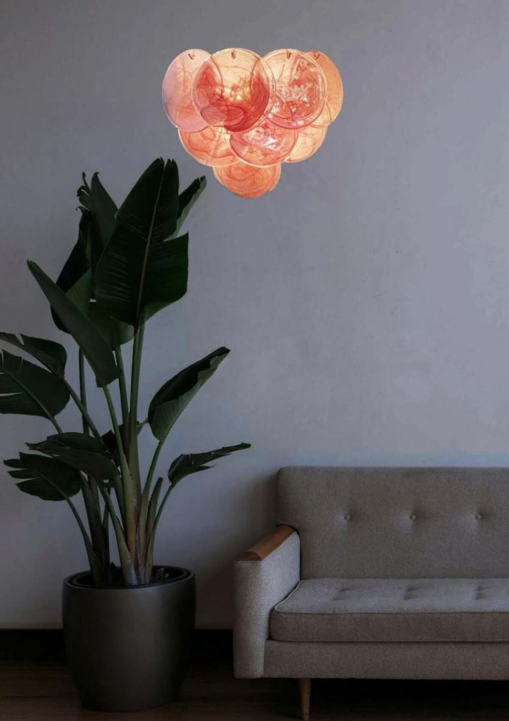 Murano Disk Wall Sconce
