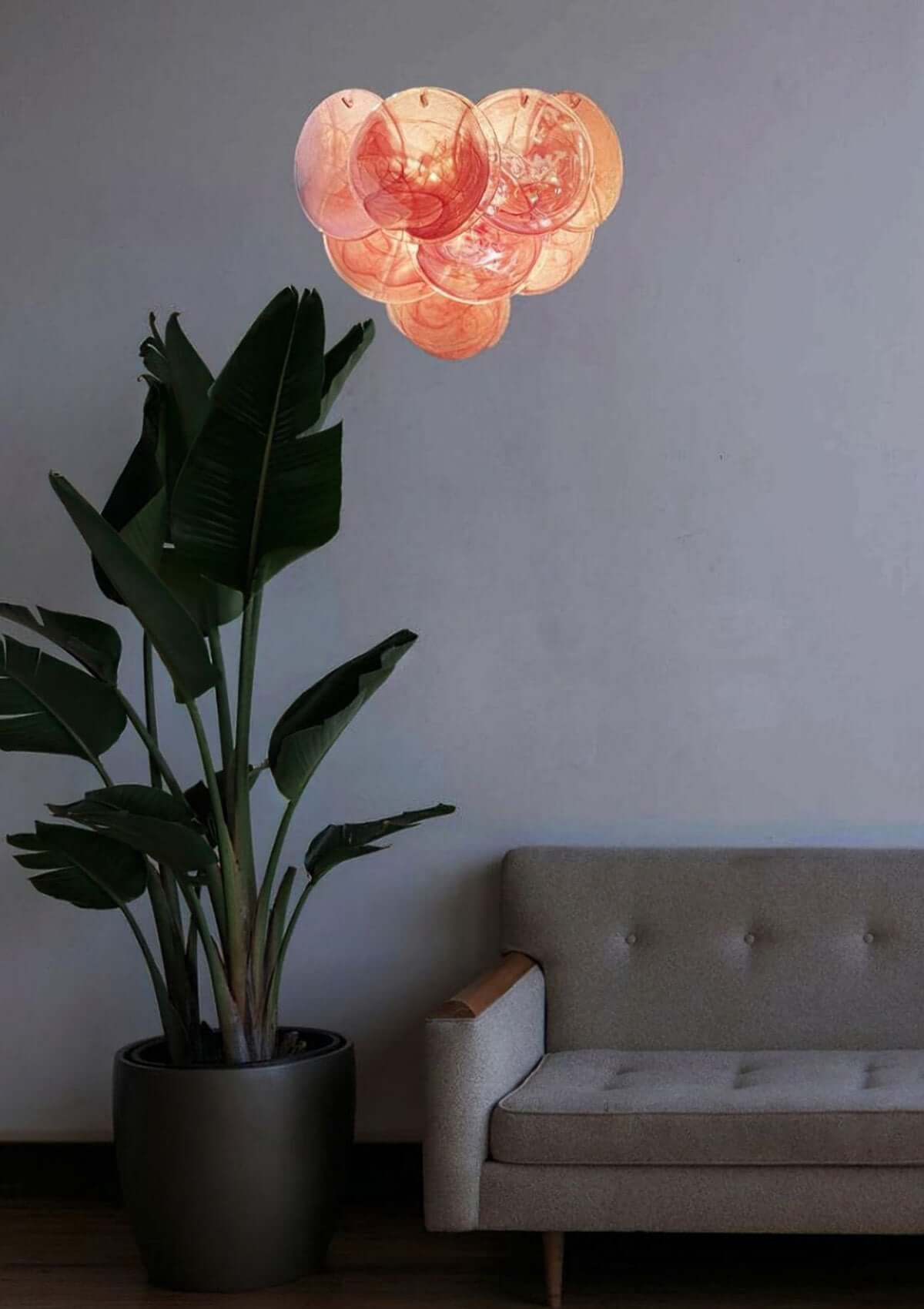 Murano Disk Wall Sconce