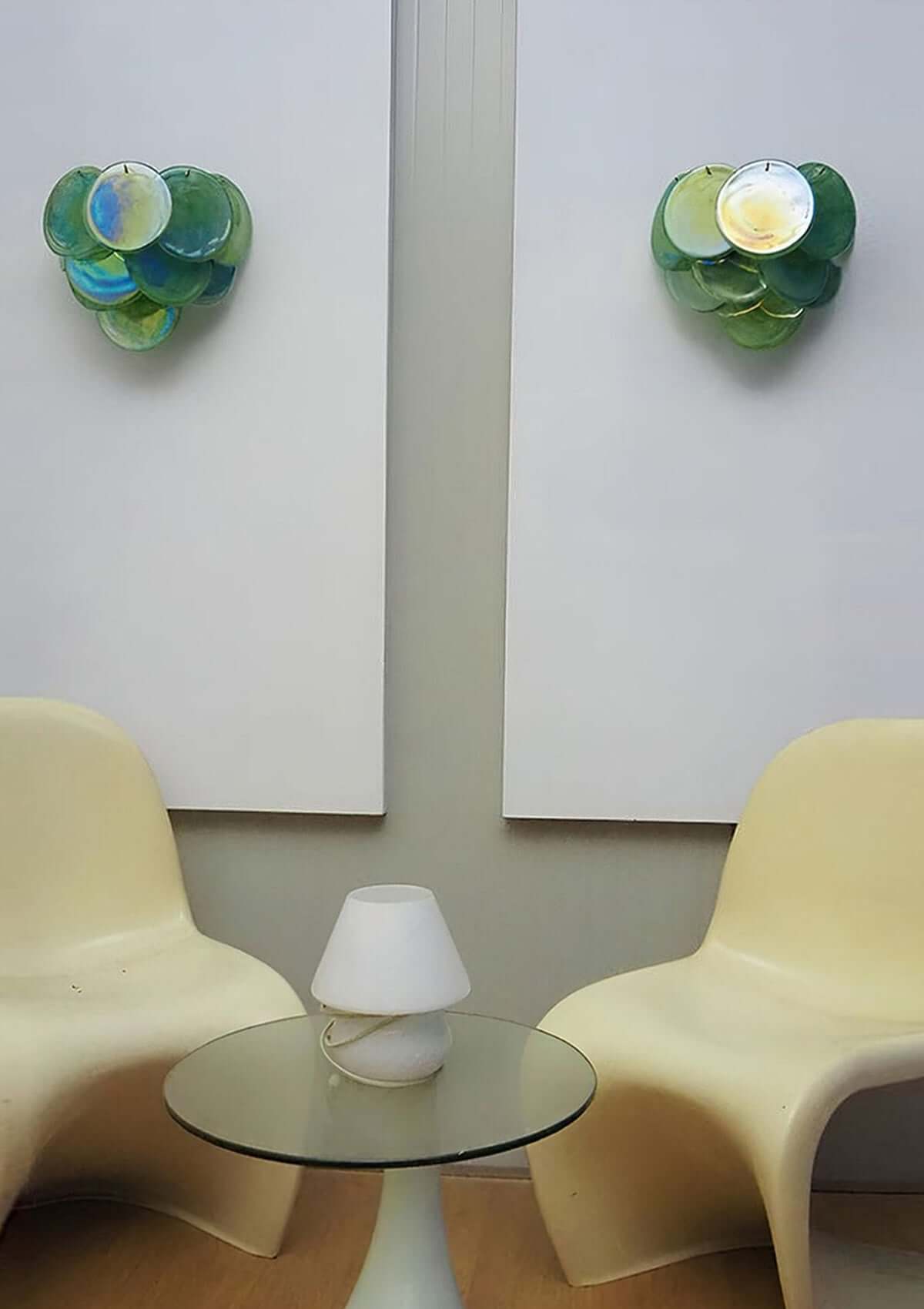Murano Disk Wall Sconce