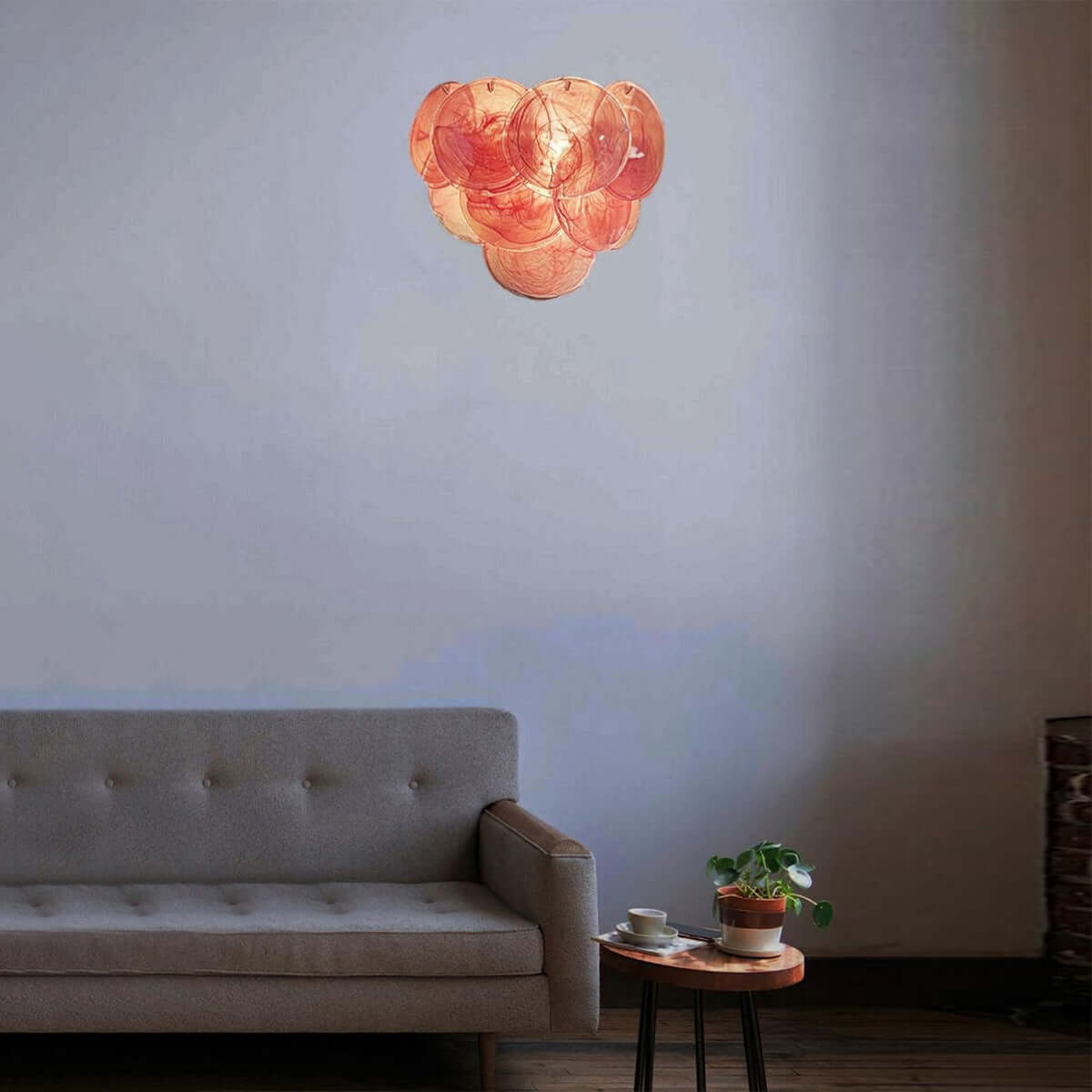 Murano Disk Wall Sconce