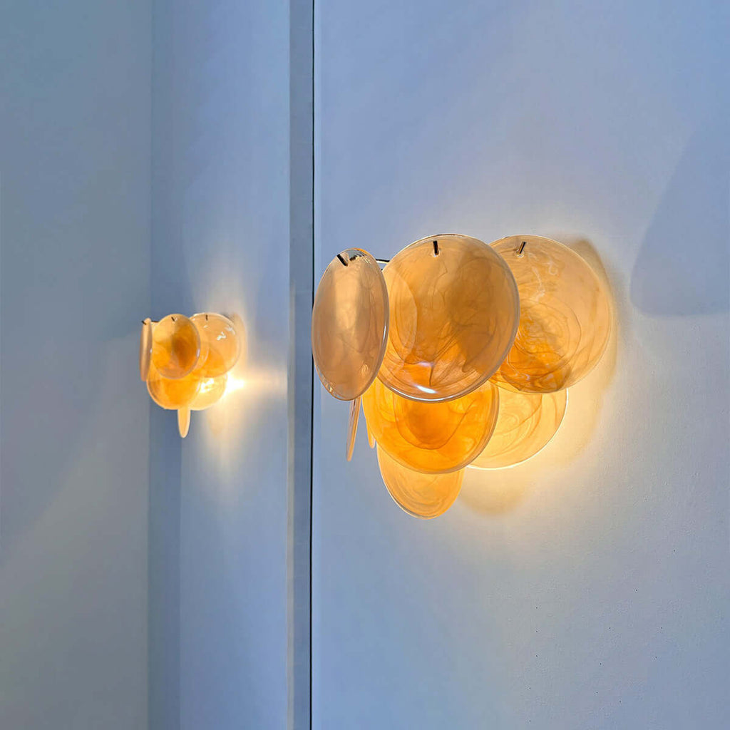 Murano Disk Wall Sconce