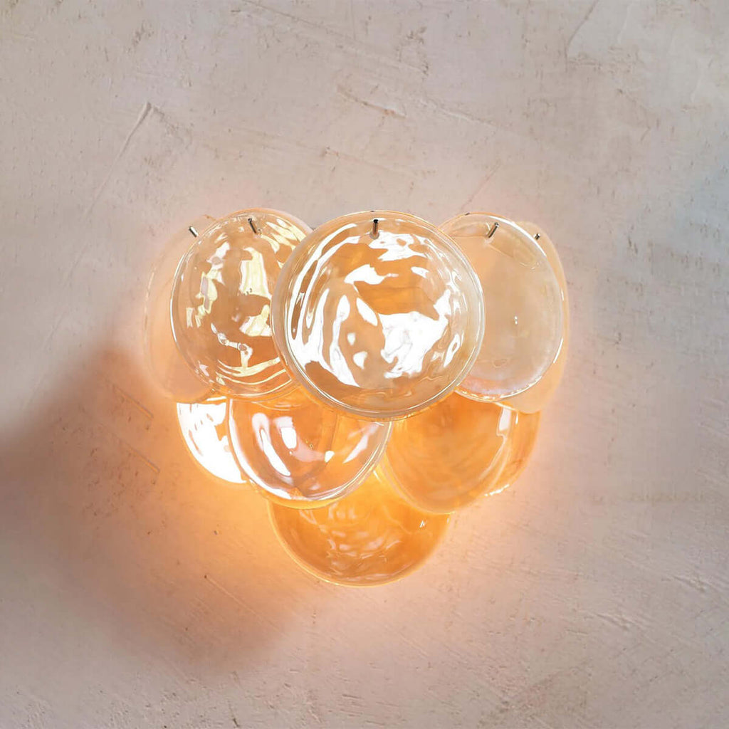 Murano Disk Wall Sconce