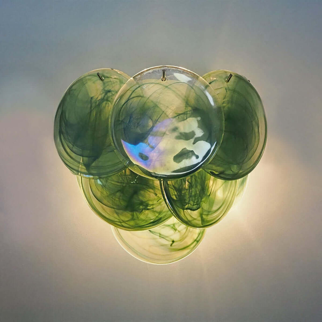 Murano Disk Wall Sconce