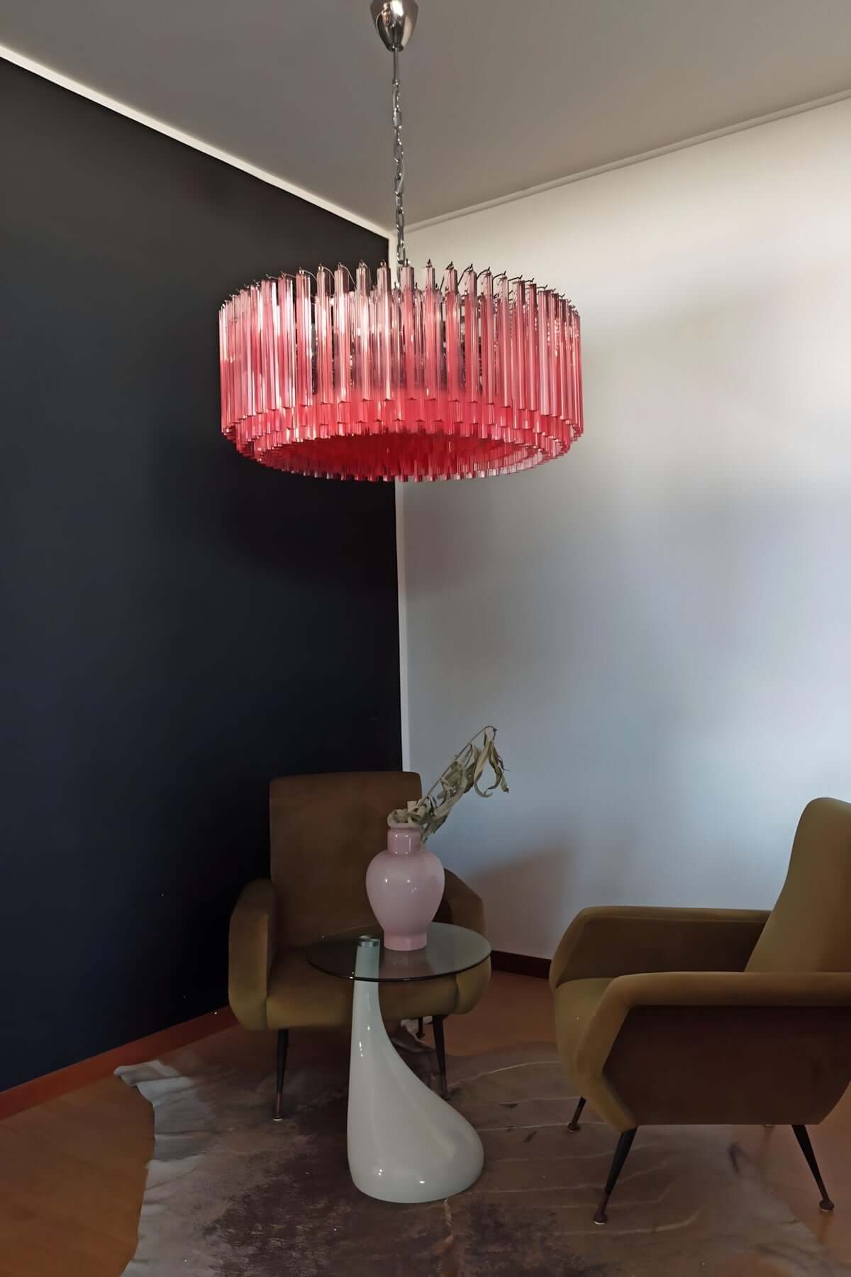 Murano Prisms Parallel Chandelier