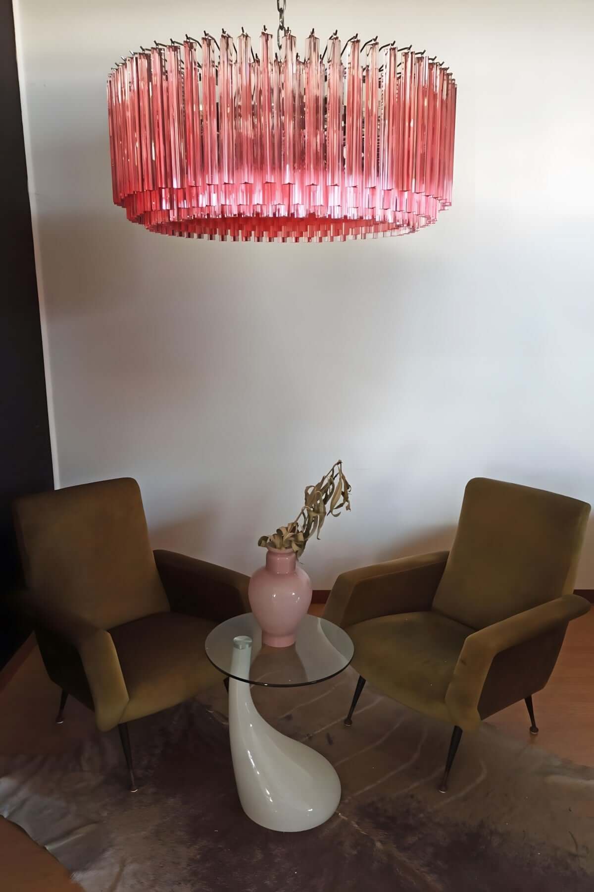 Murano Prisms Parallel Chandelier