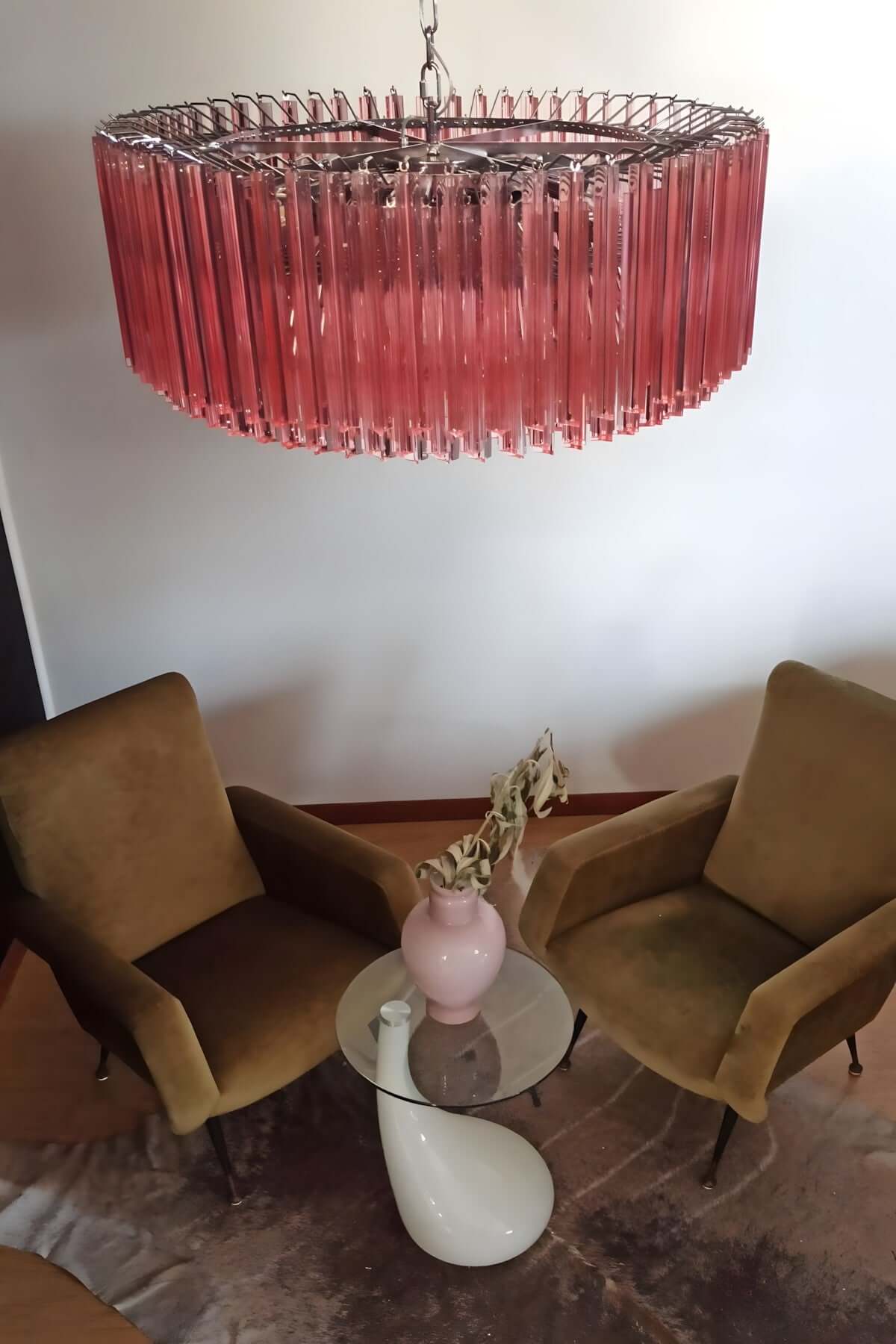 Murano Prisms Parallel Chandelier