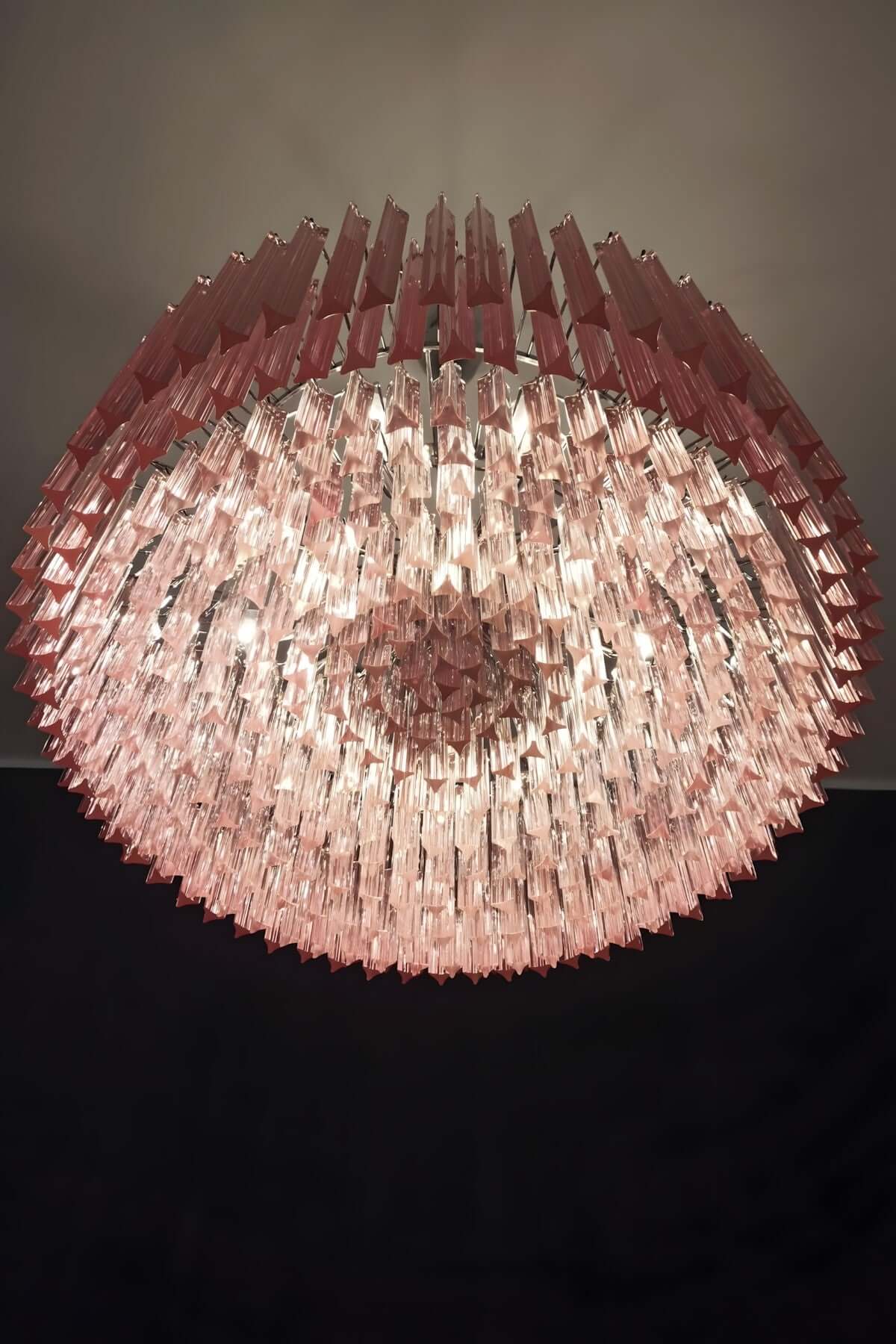 Murano Prisms Parallel Chandelier