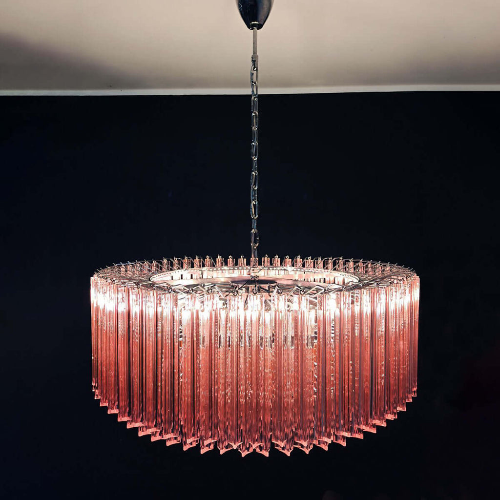 Murano Prisms Parallel Chandelier