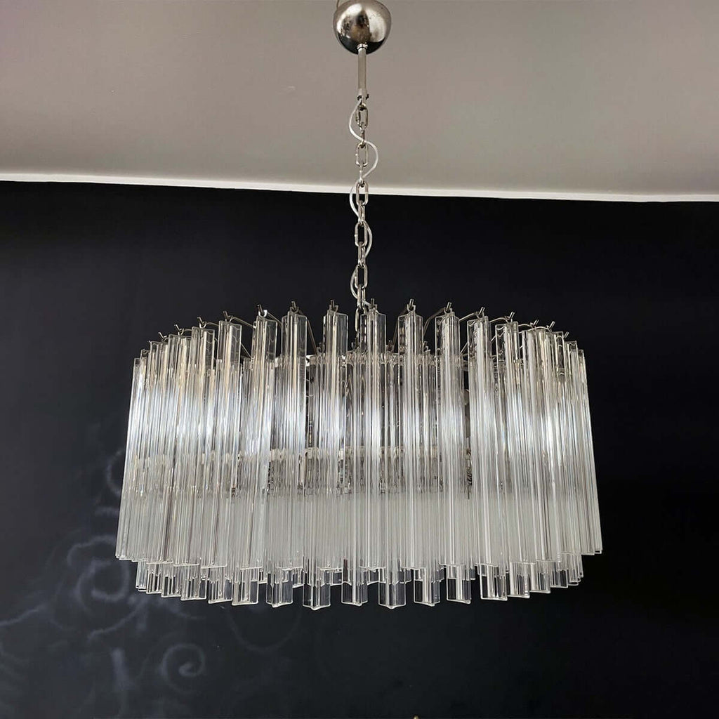 Murano Prisms Parallel Chandelier