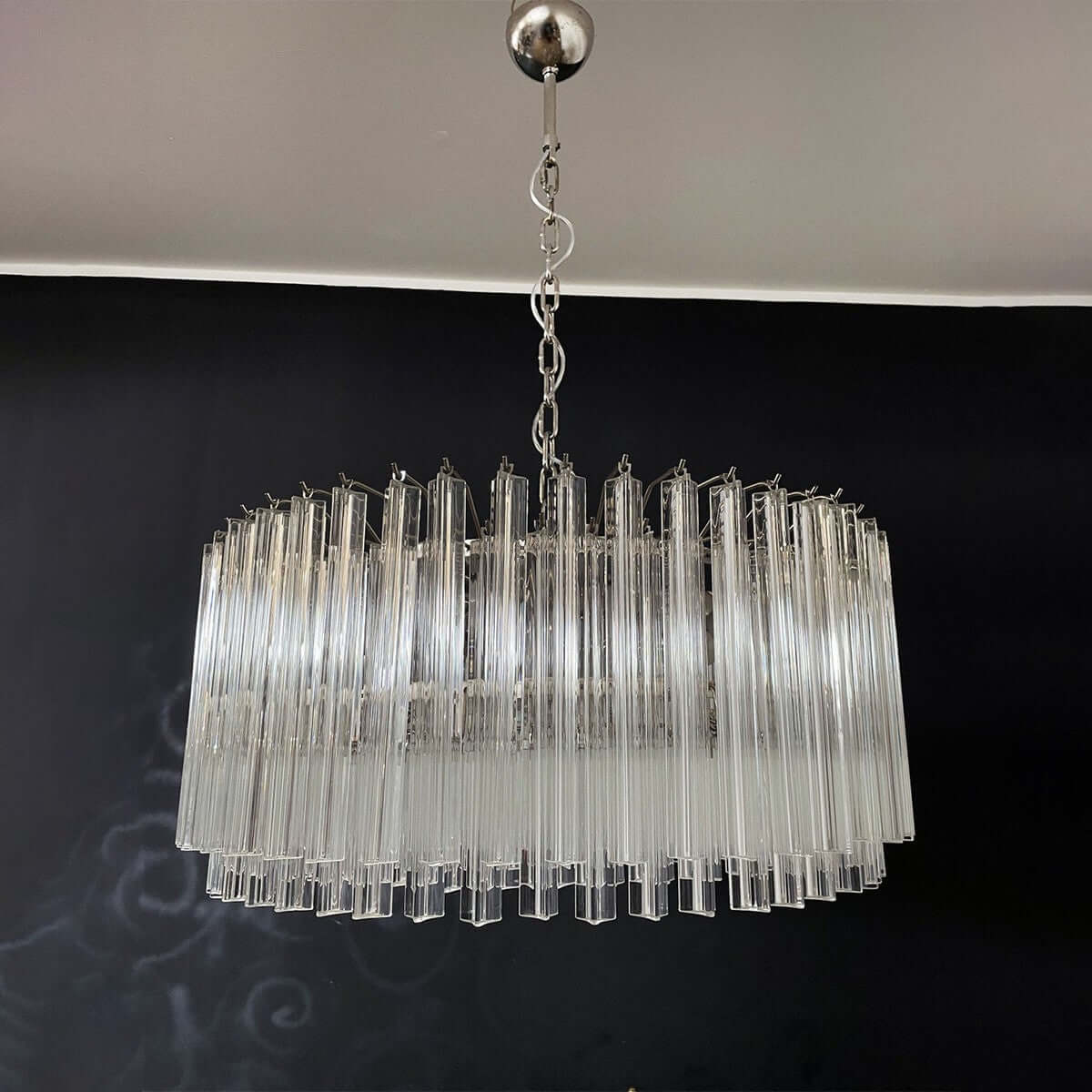 Murano Prisms Parallel Chandelier