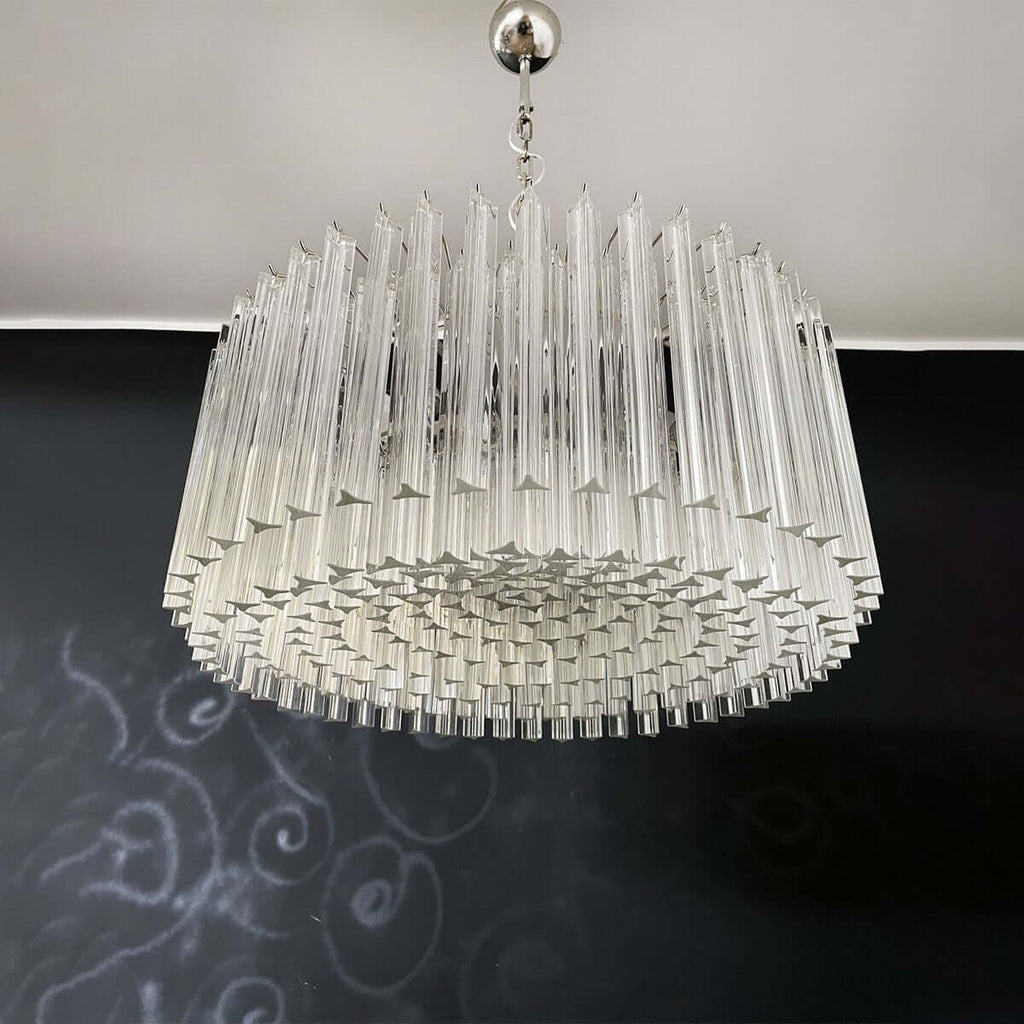 Murano Prisms Parallel Chandelier
