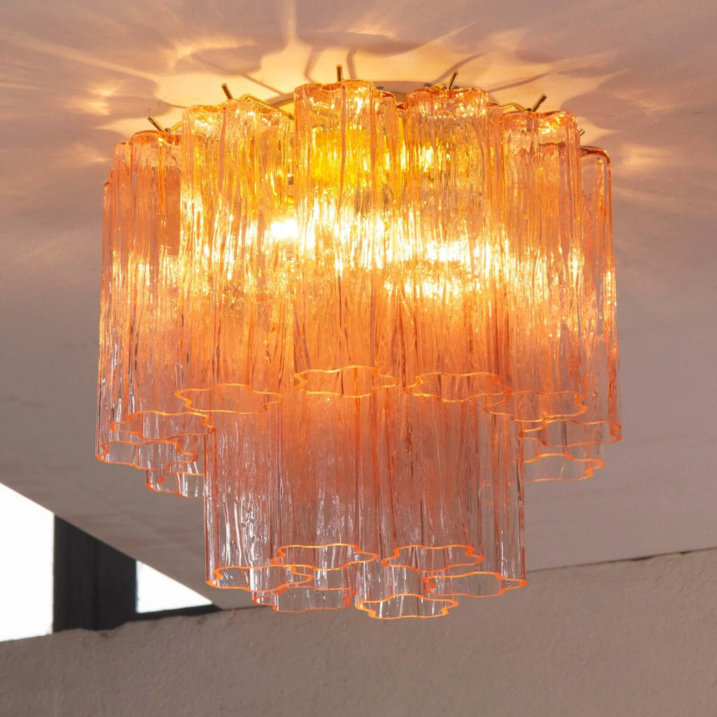 Murano Tubes Ceiling Lamp 14"