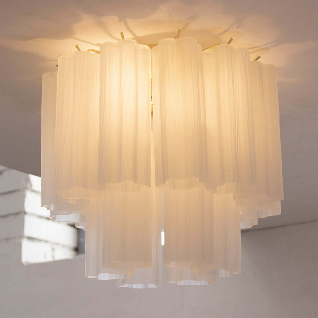 Murano Tubes Ceiling Lamp 14"