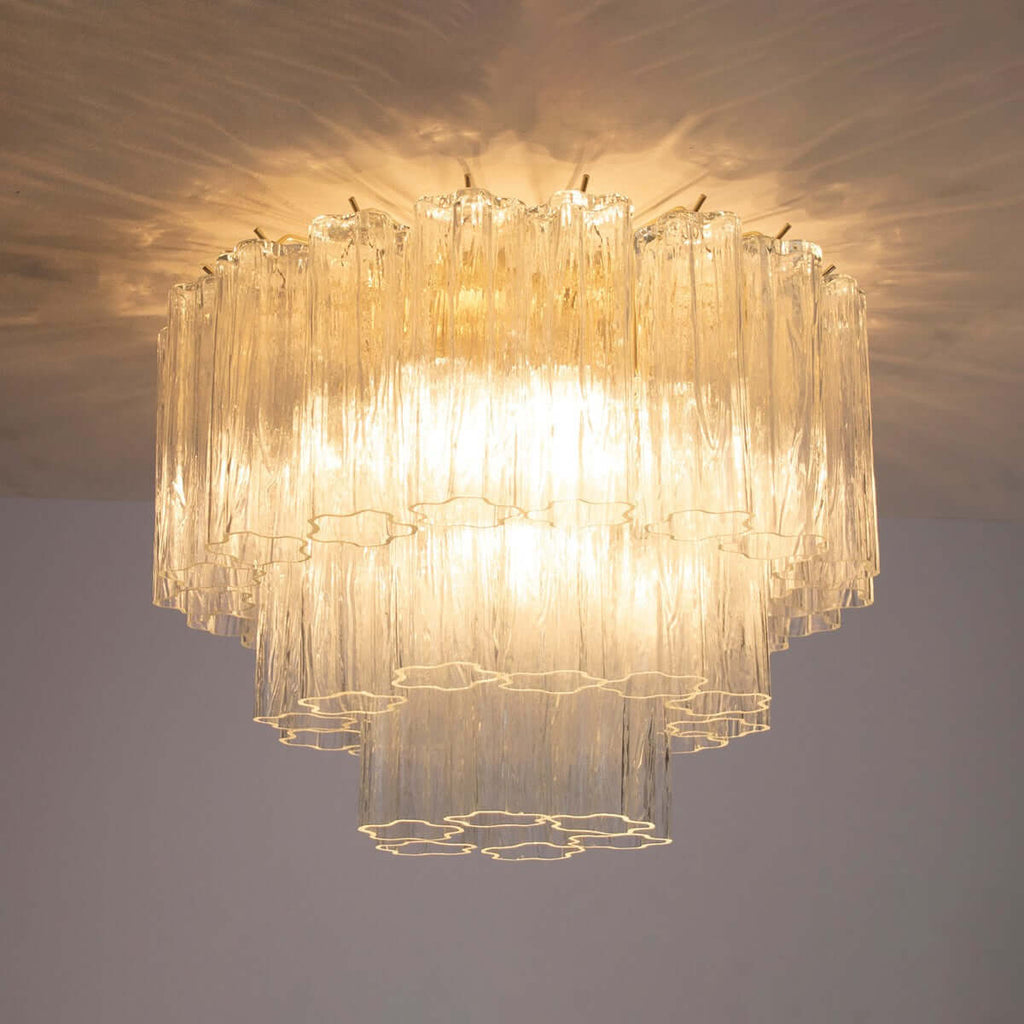 Murano Tubes Ceiling Lamp 20"