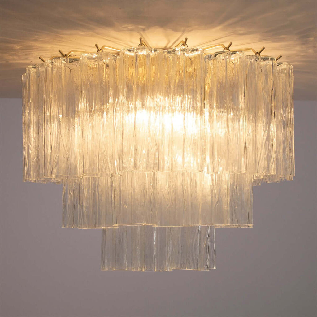 Murano Tubes Ceiling Lamp 20"