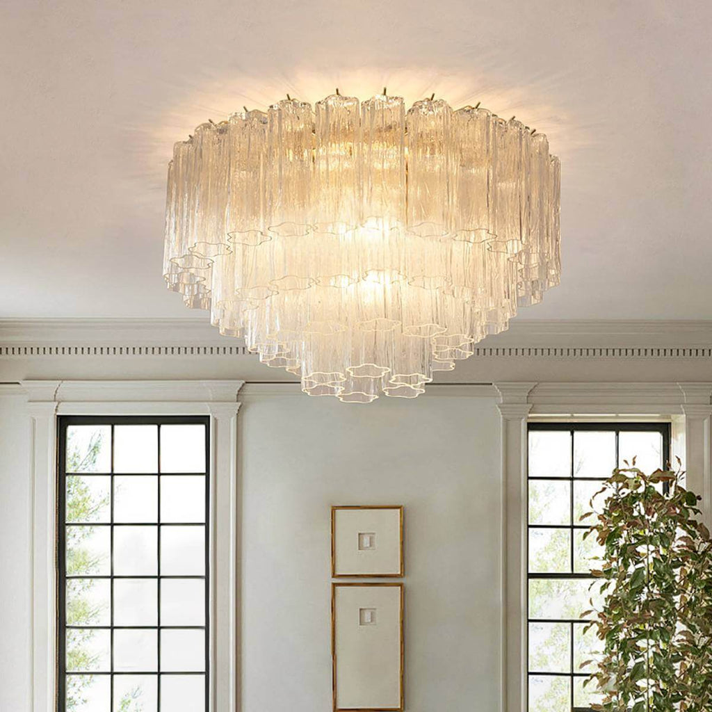Murano Tubes Ceiling Lamp 26"