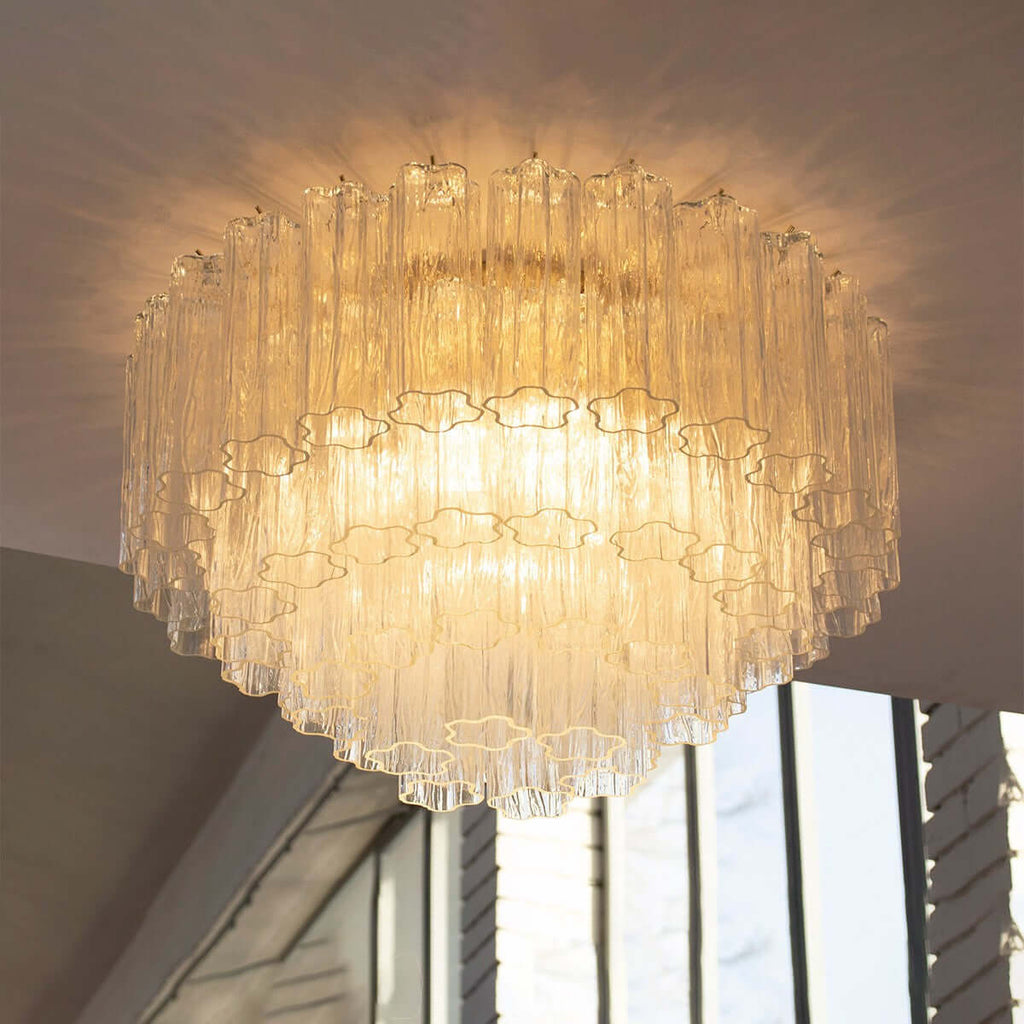 Murano Tubes Ceiling Lamp 26"