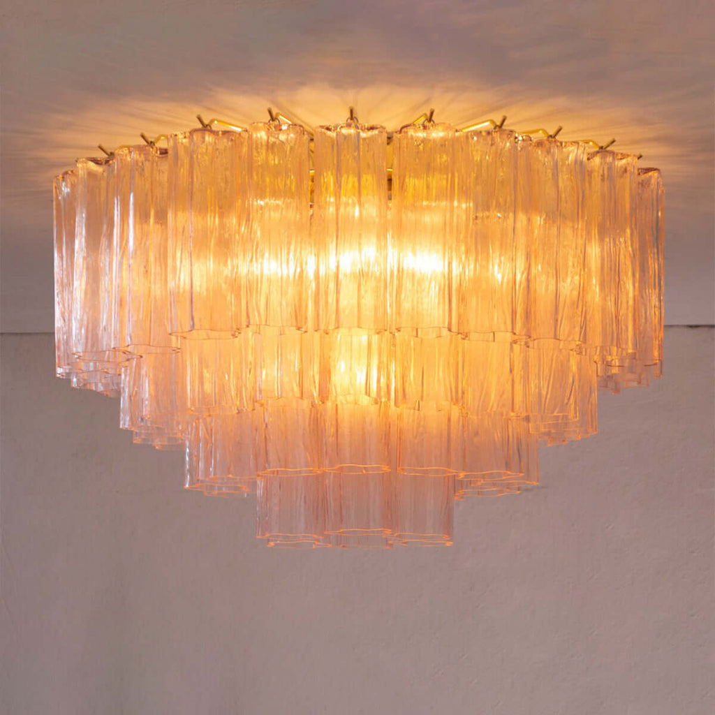 Murano Tubes Ceiling Lamp 26"
