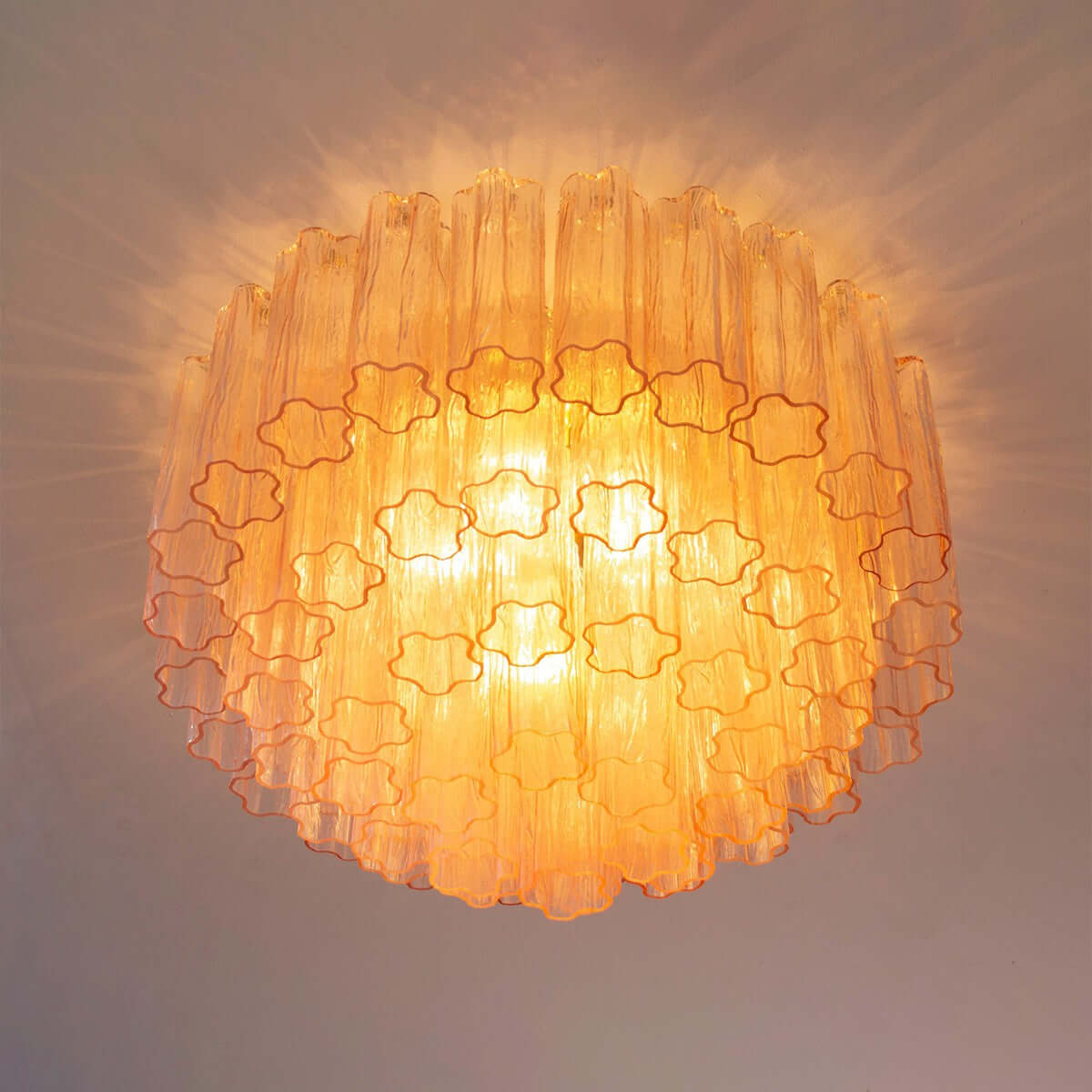 Murano Tubes Ceiling Lamp 26"