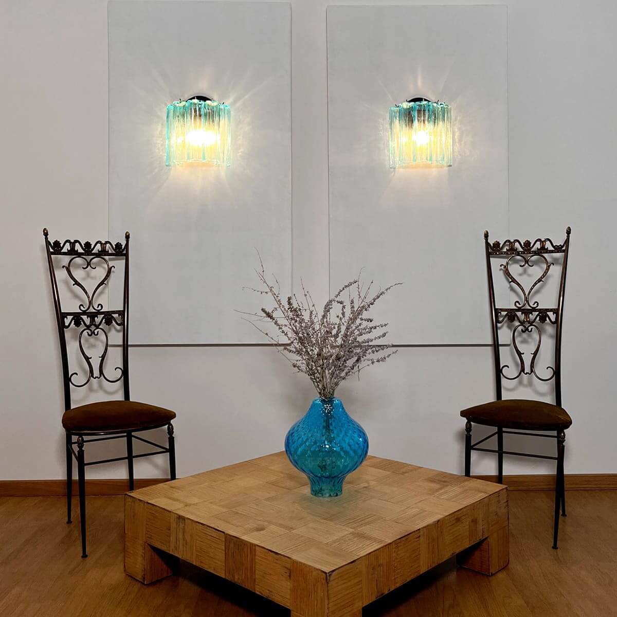 Murano Tubes Sconce 12"