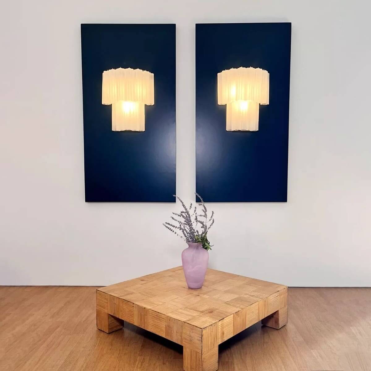Murano Tubes Sconce 17"