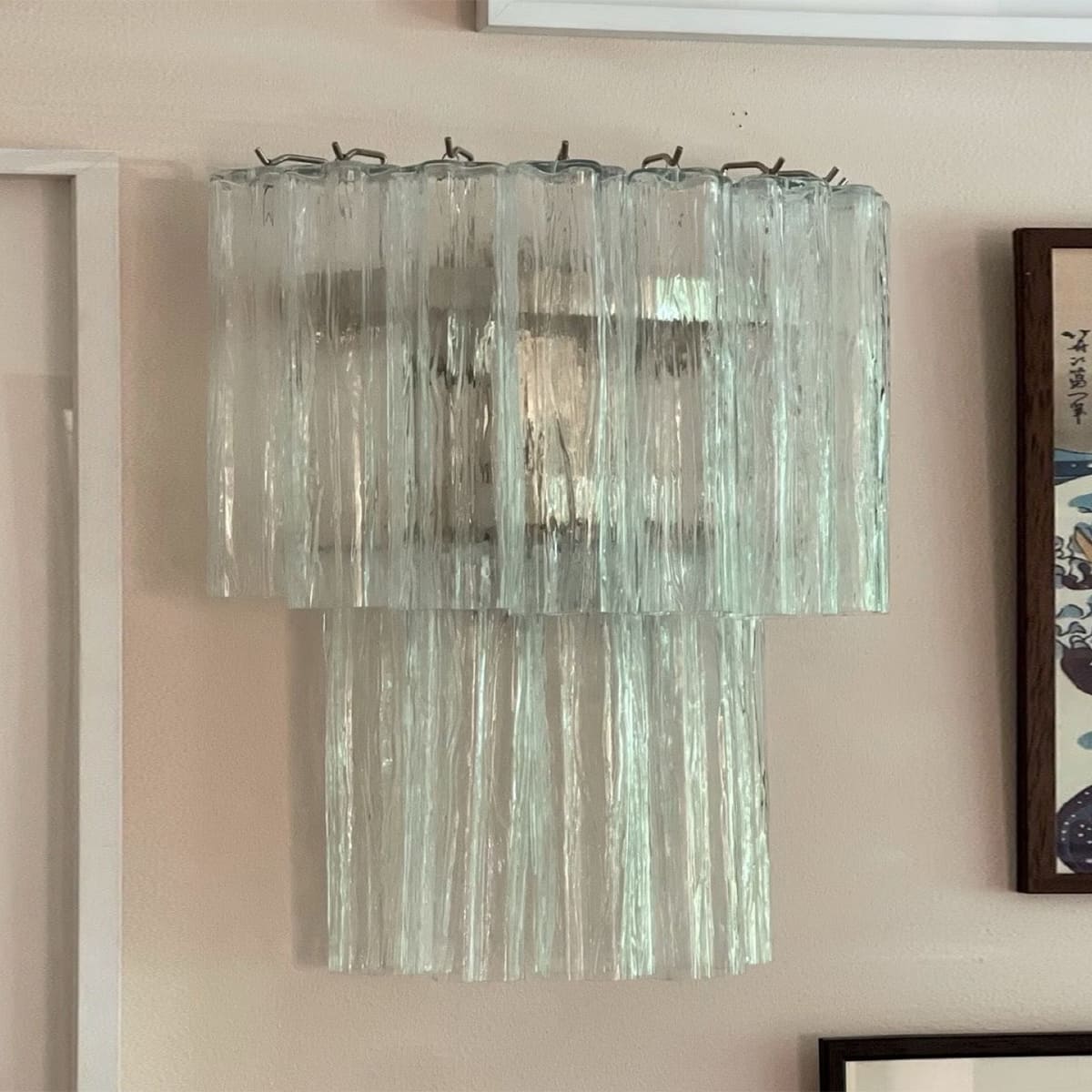 Murano Tubes Sconce 17"