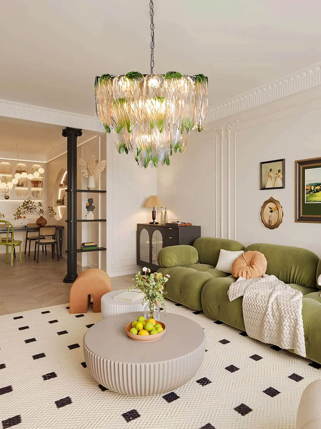 Murano Vesnira Chandelier