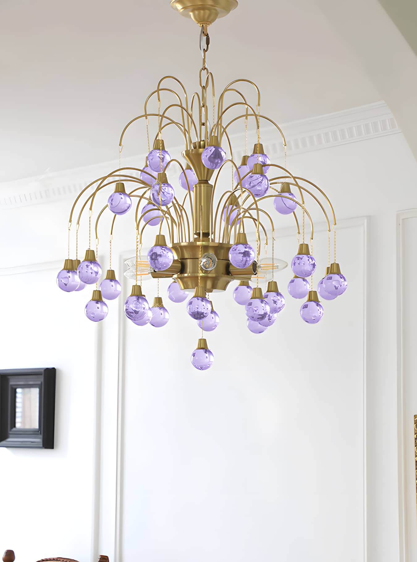 Murano Cherry Chandelier