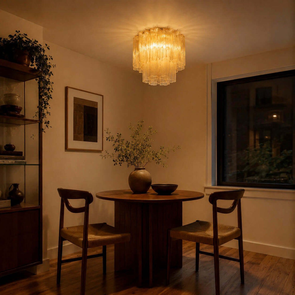 Murano Tubes Ceiling Lamp 14"
