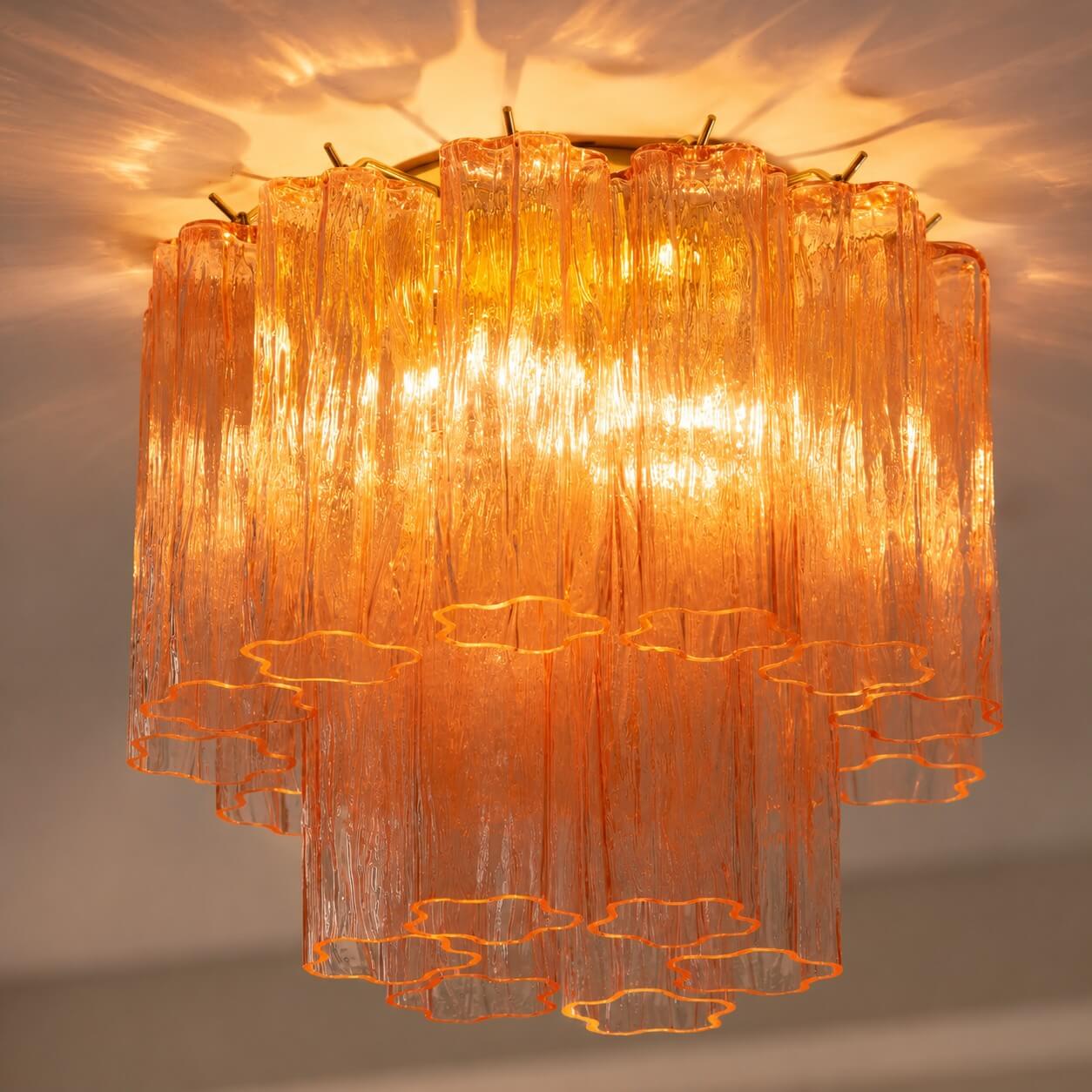 Murano Tubes Ceiling Lamp 14"