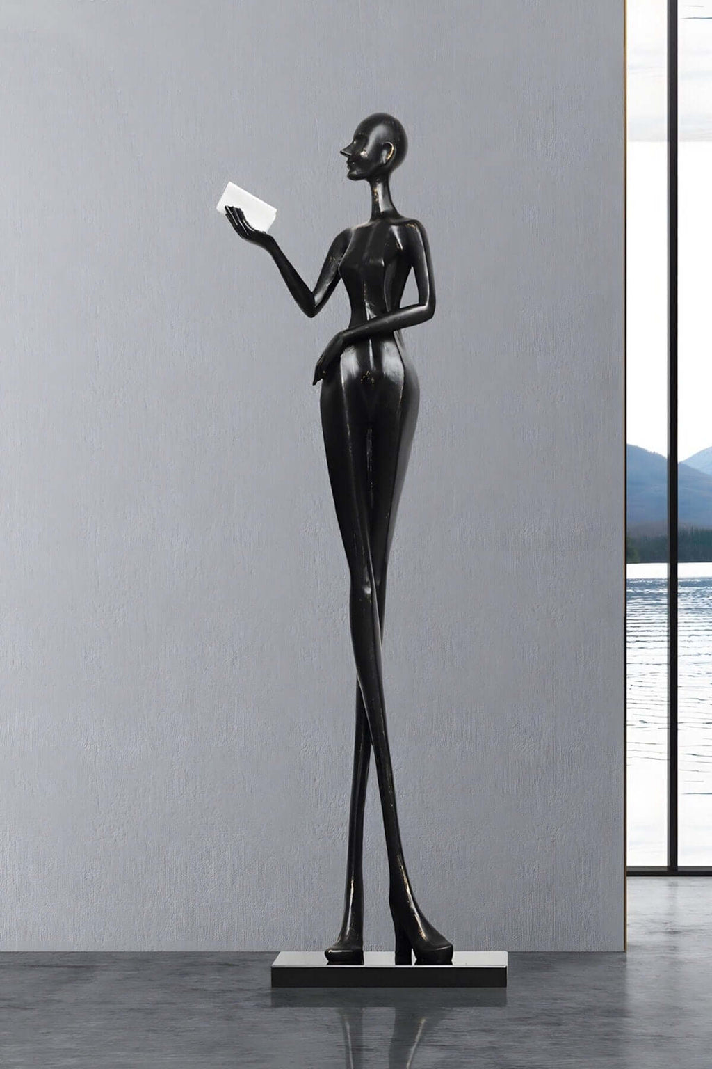 Muse Noir Sculpture