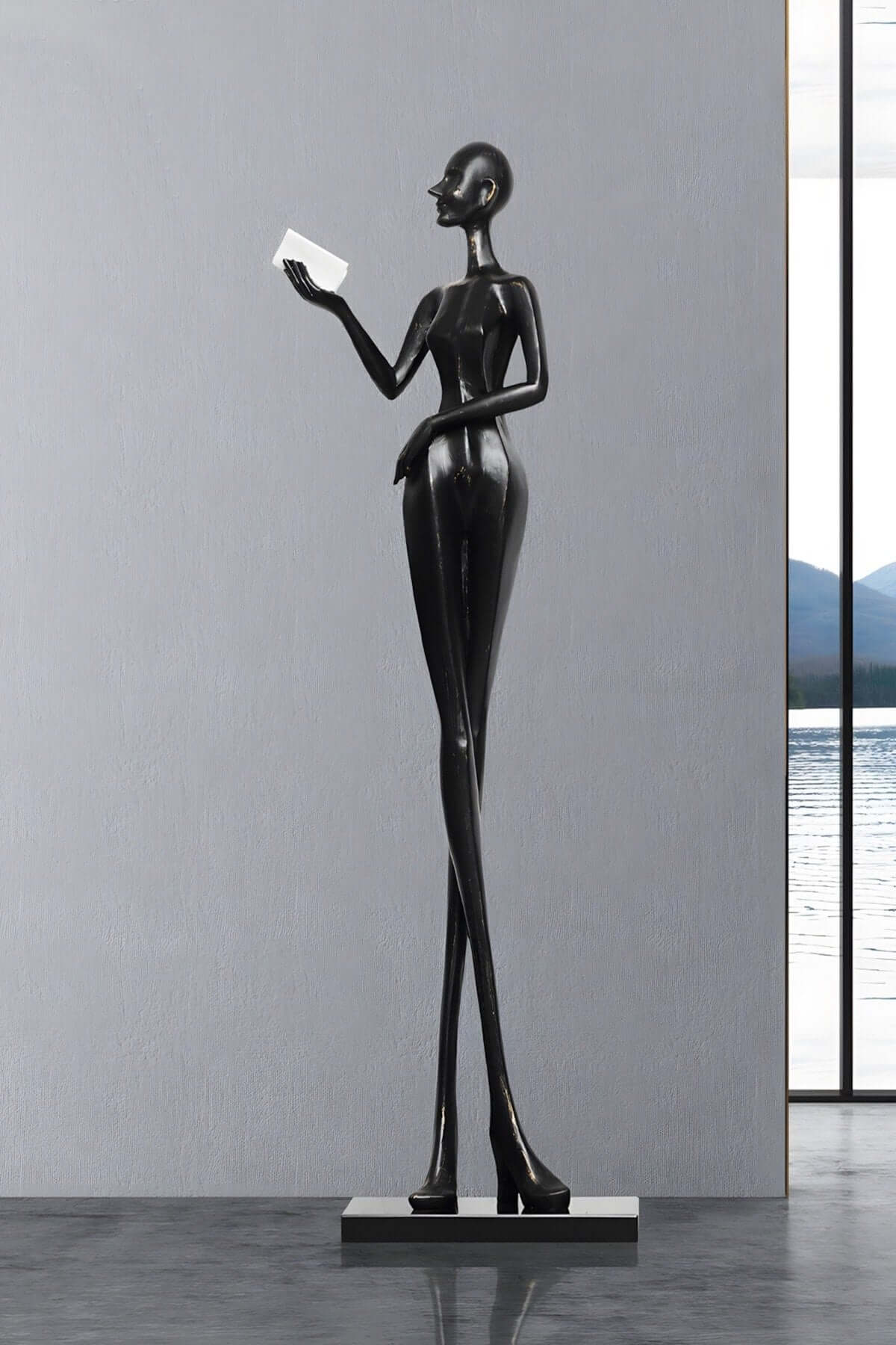 Muse Noir Sculpture