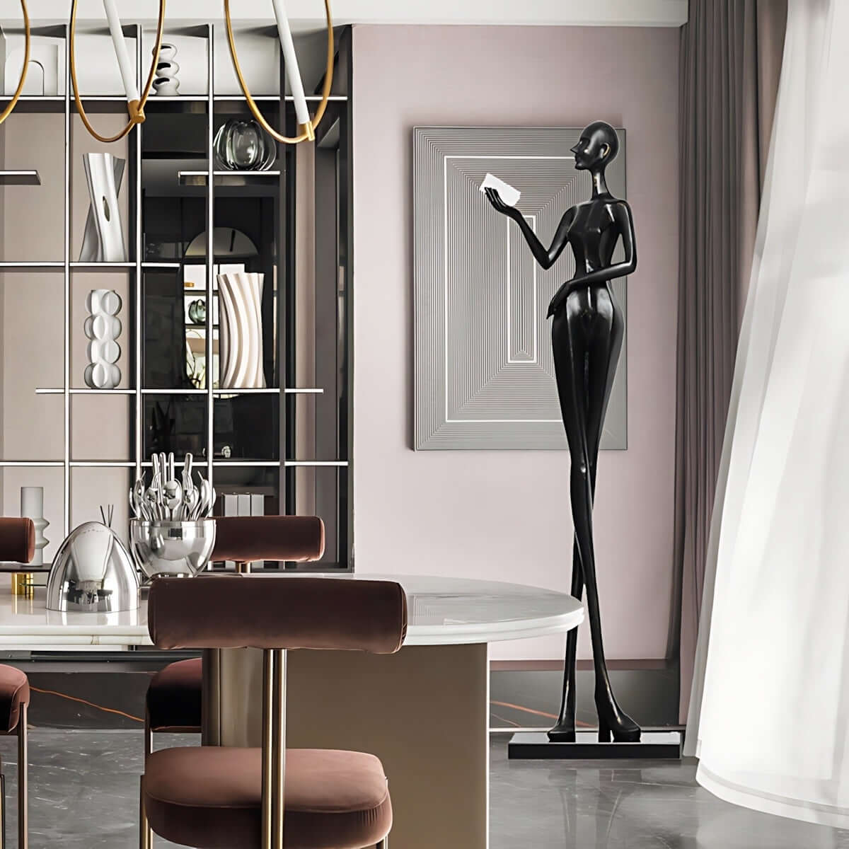 Muse Noir Sculpture