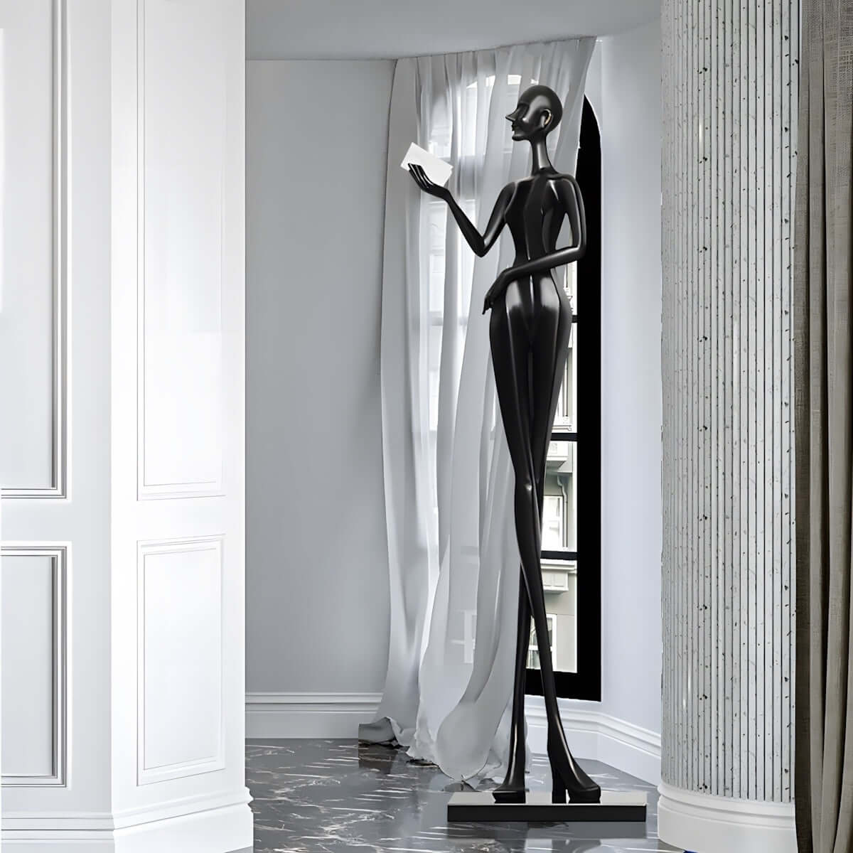 Muse Noir Sculpture