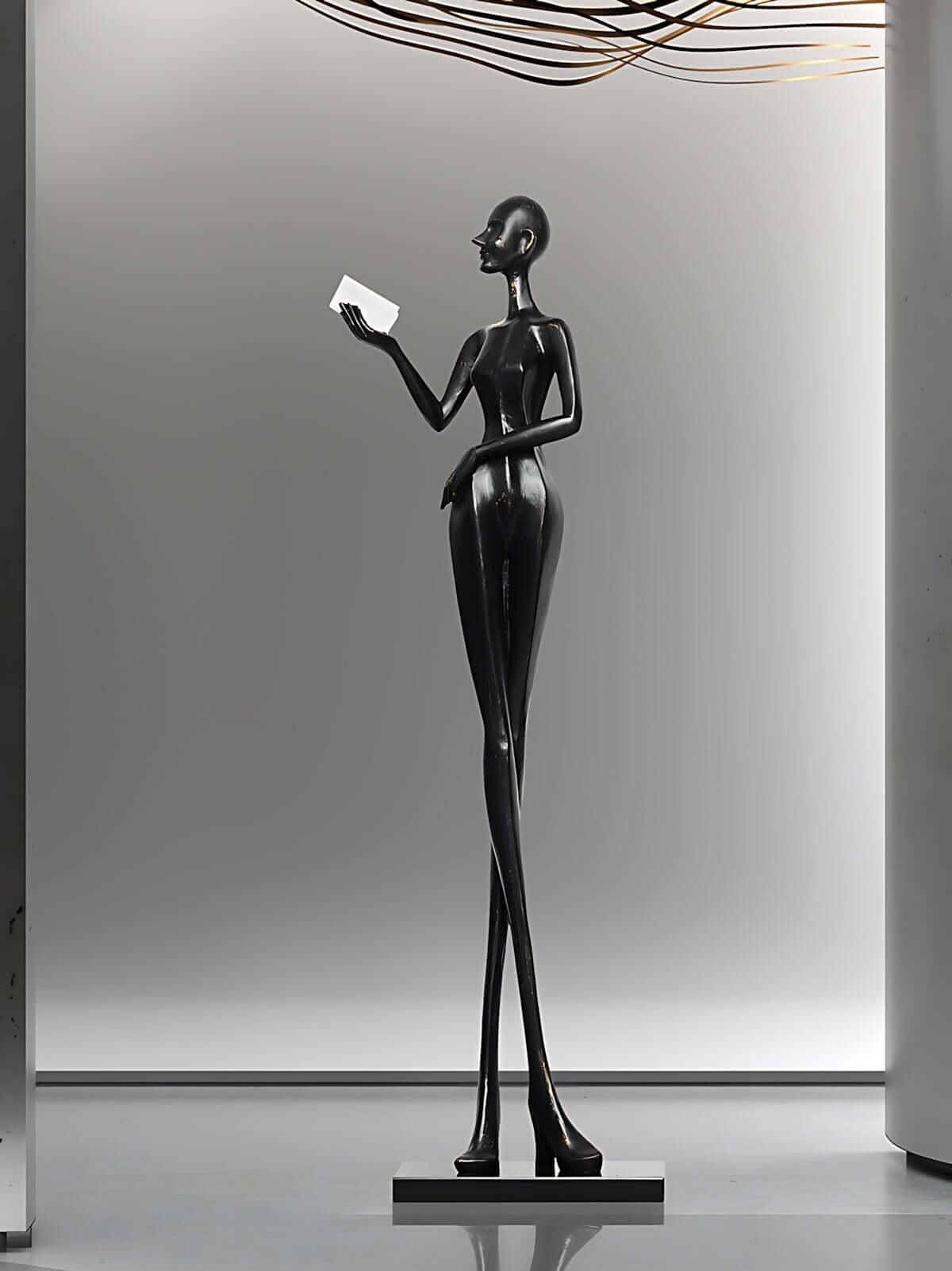 Muse Noir Sculpture