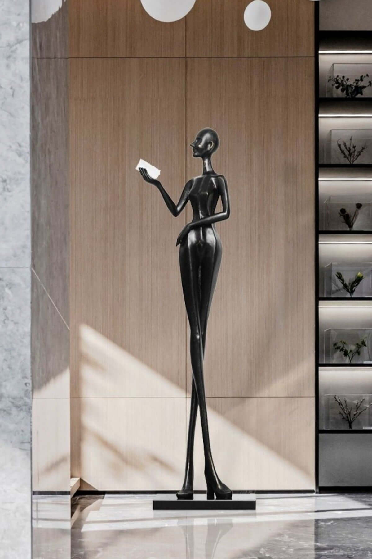 Muse Noir Sculpture
