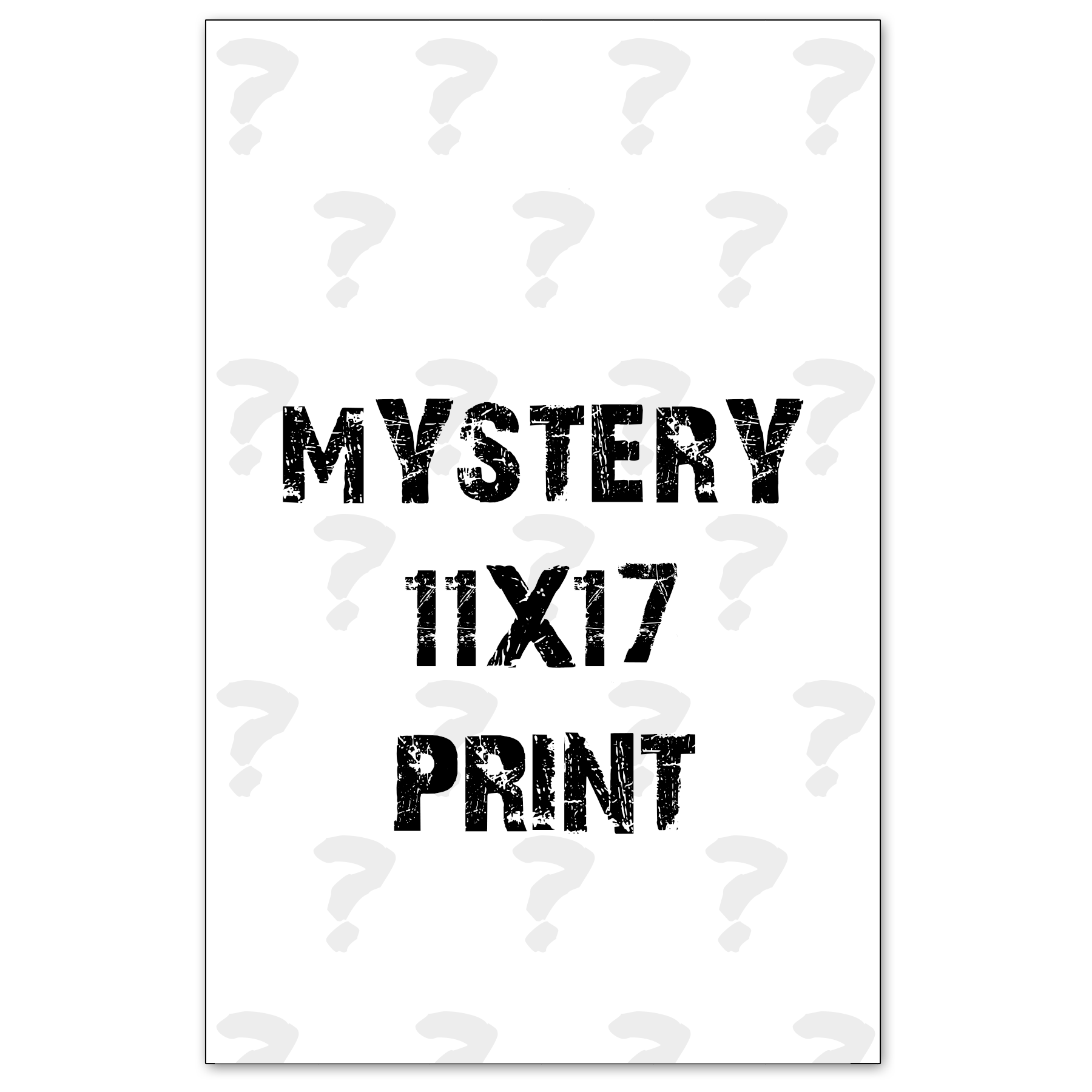 Mystery 11x17 Print