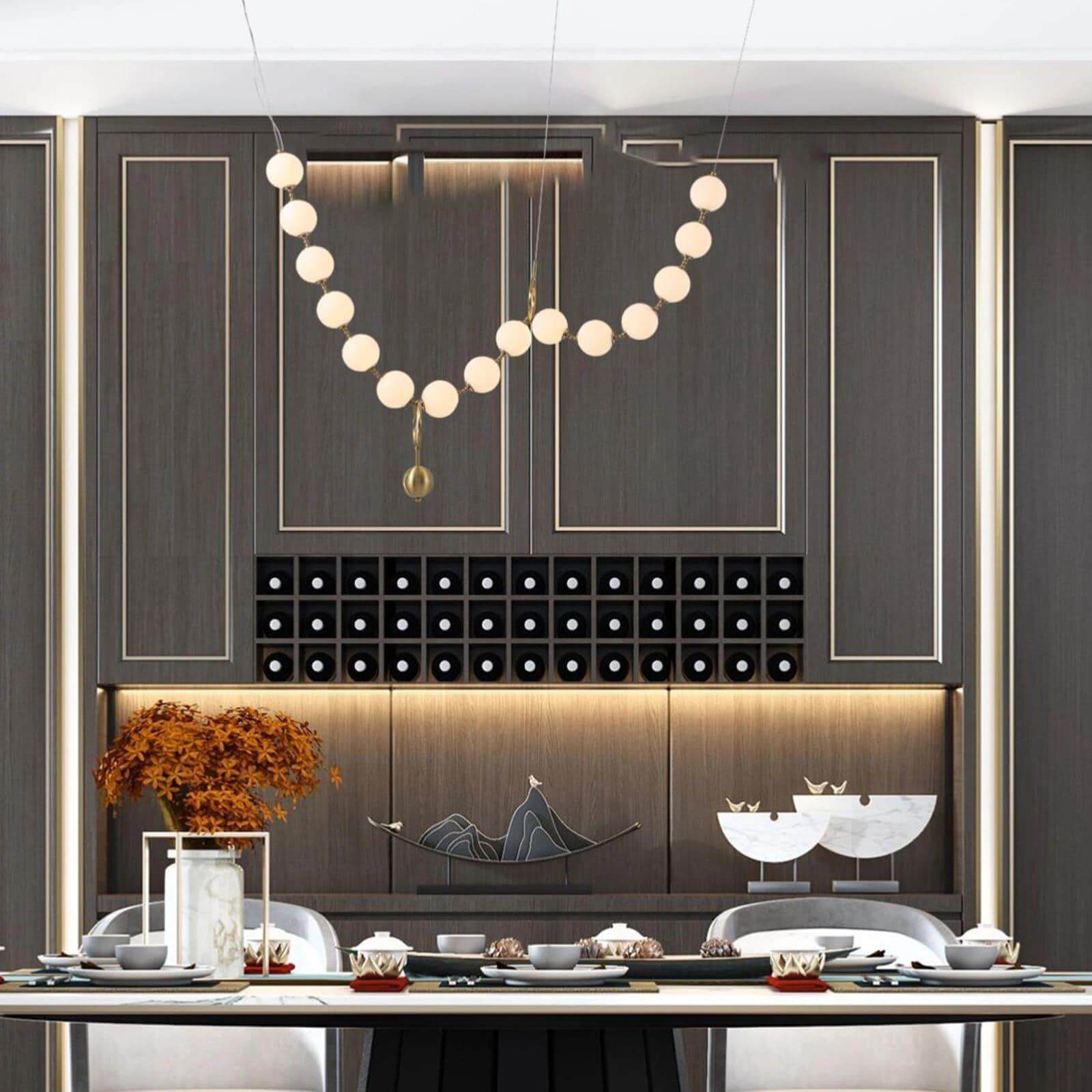 Necklace Pearl Chandelier