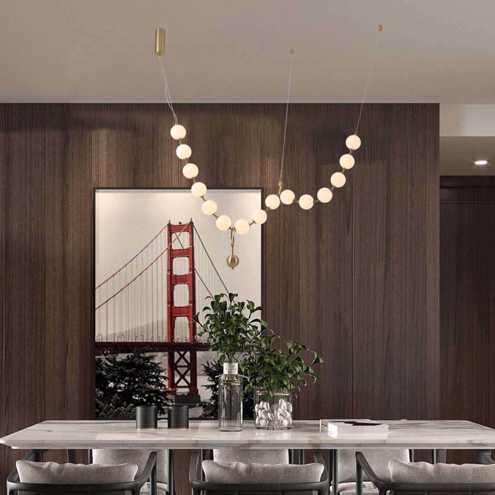 Necklace Pearl Chandelier