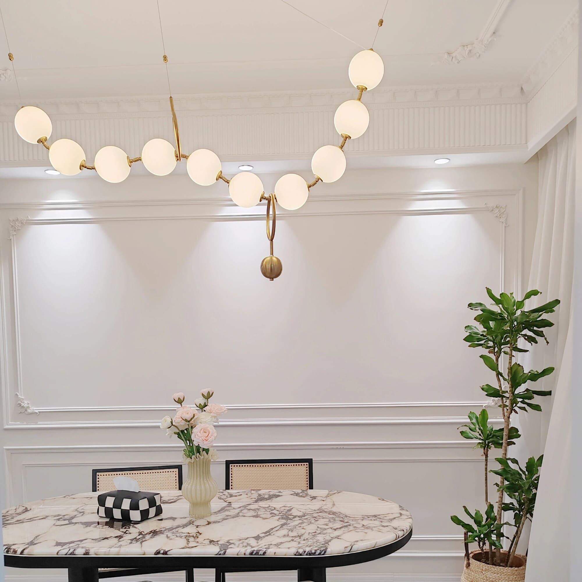 Necklace Pearl Chandelier