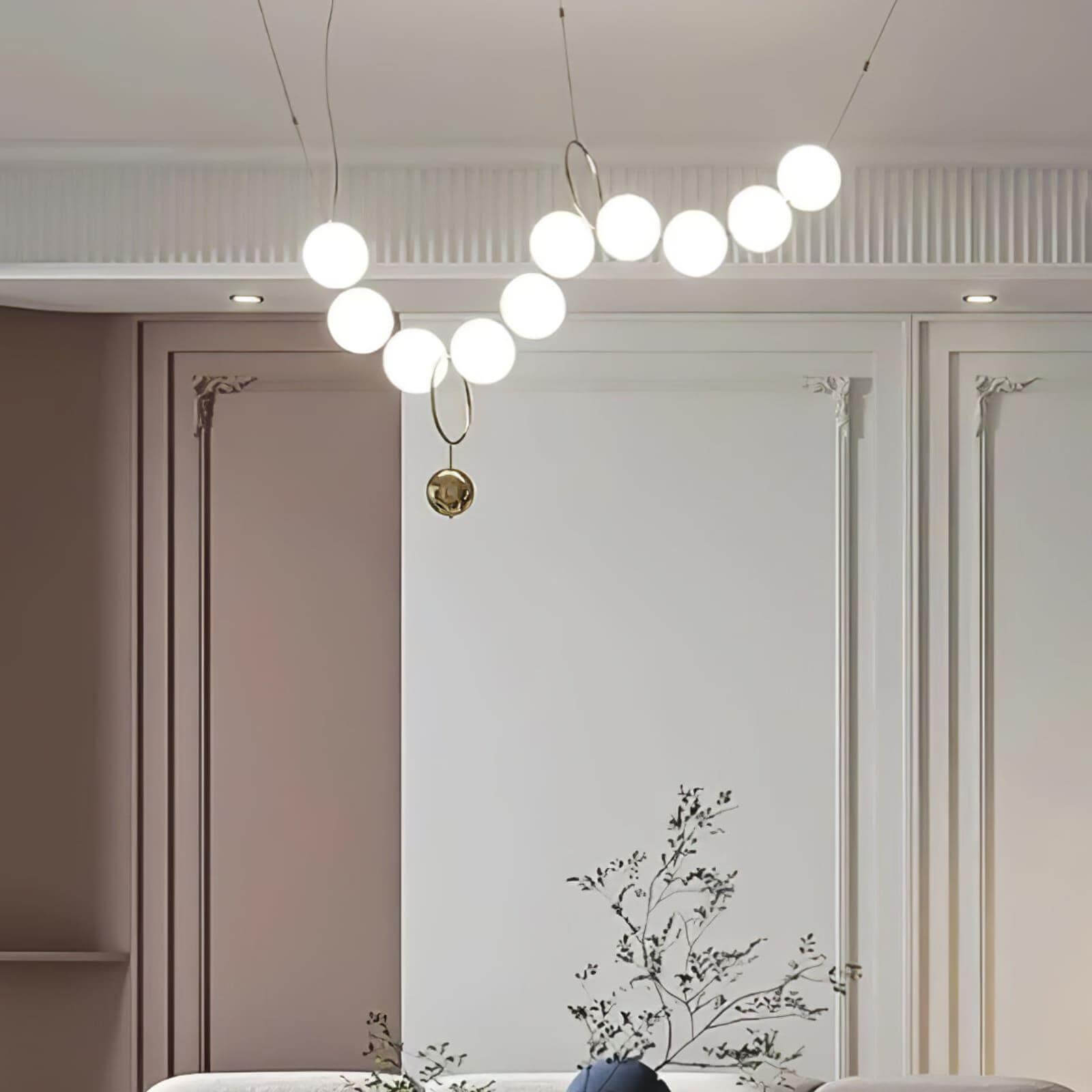 Necklace Pearl Chandelier