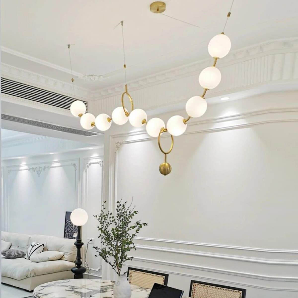 Necklace Pearl Chandelier