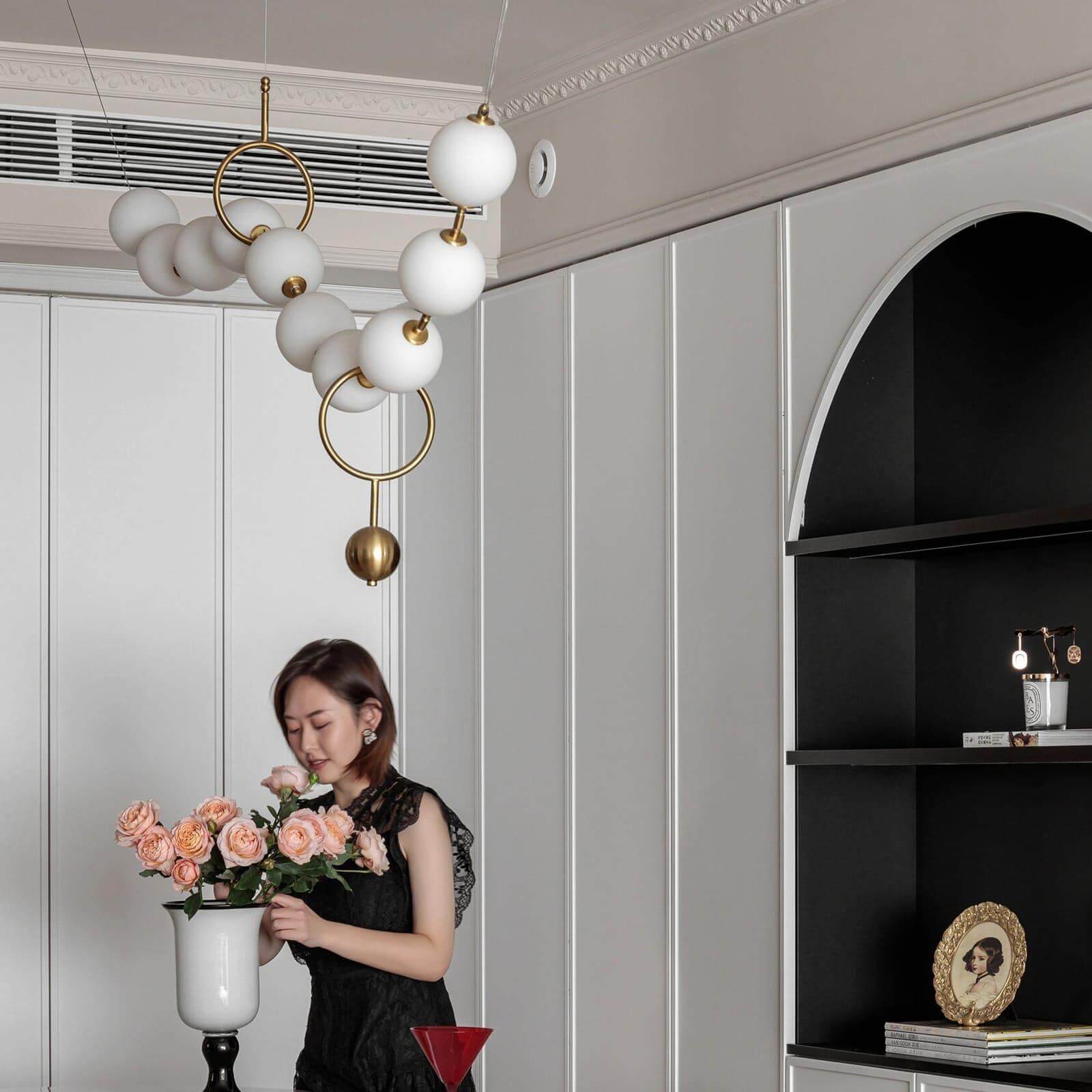 Necklace Pearl Chandelier