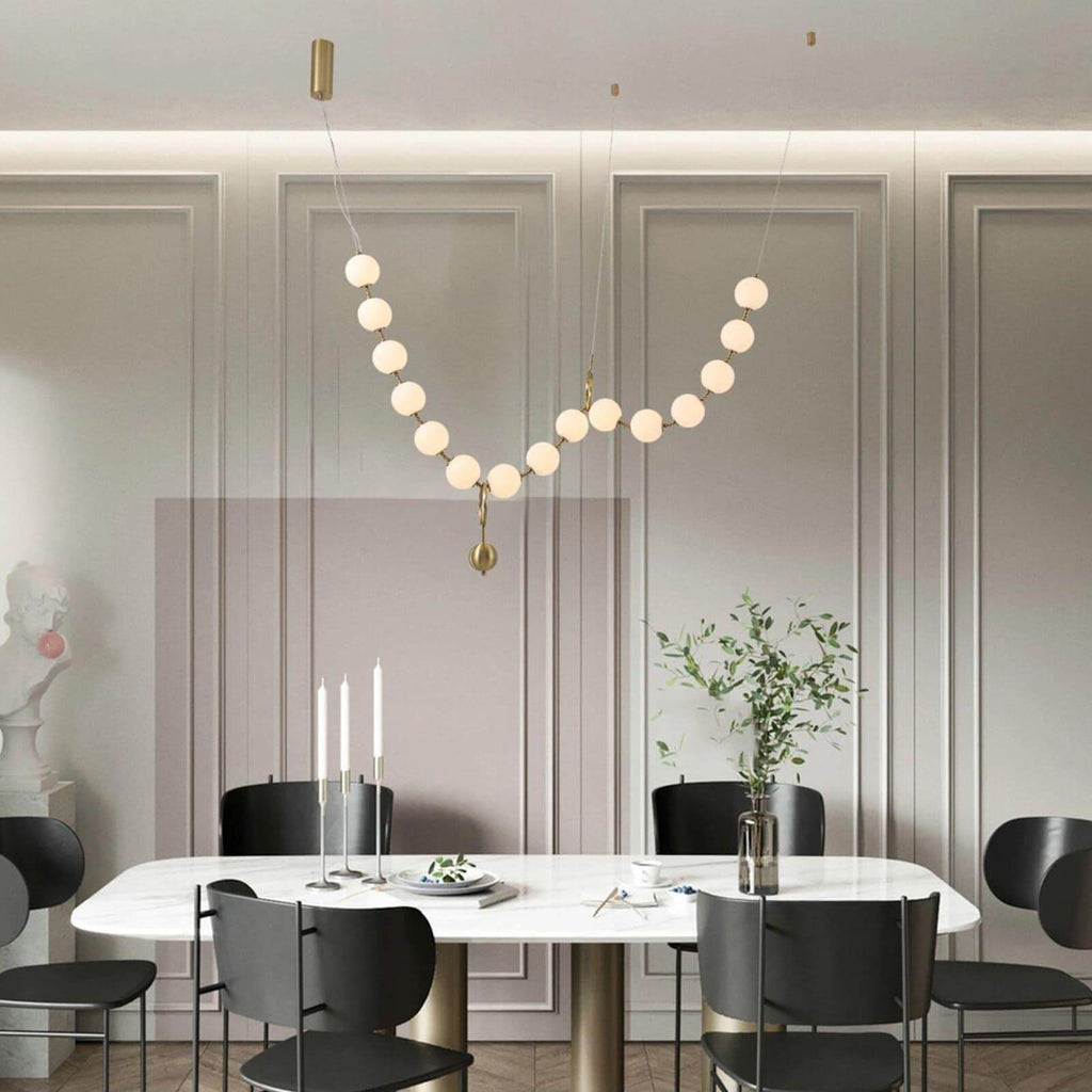 Necklace Pearl Chandelier