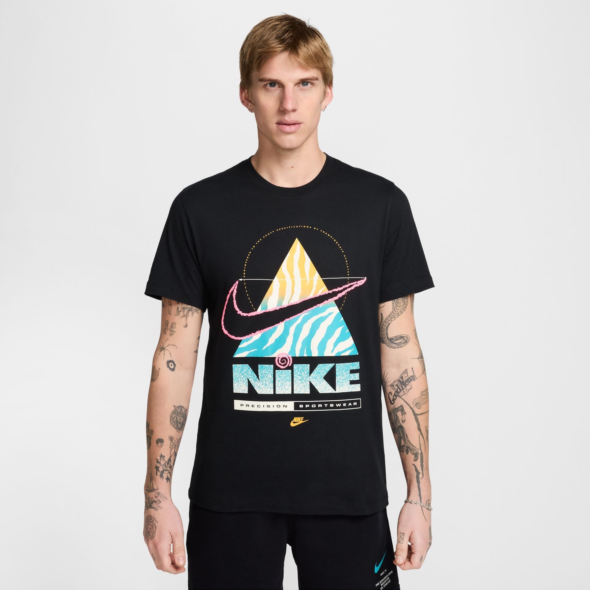 Nike Mens Sportswear Precision Tee - Black