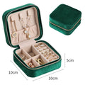 Italian velvet jewelry organiser box