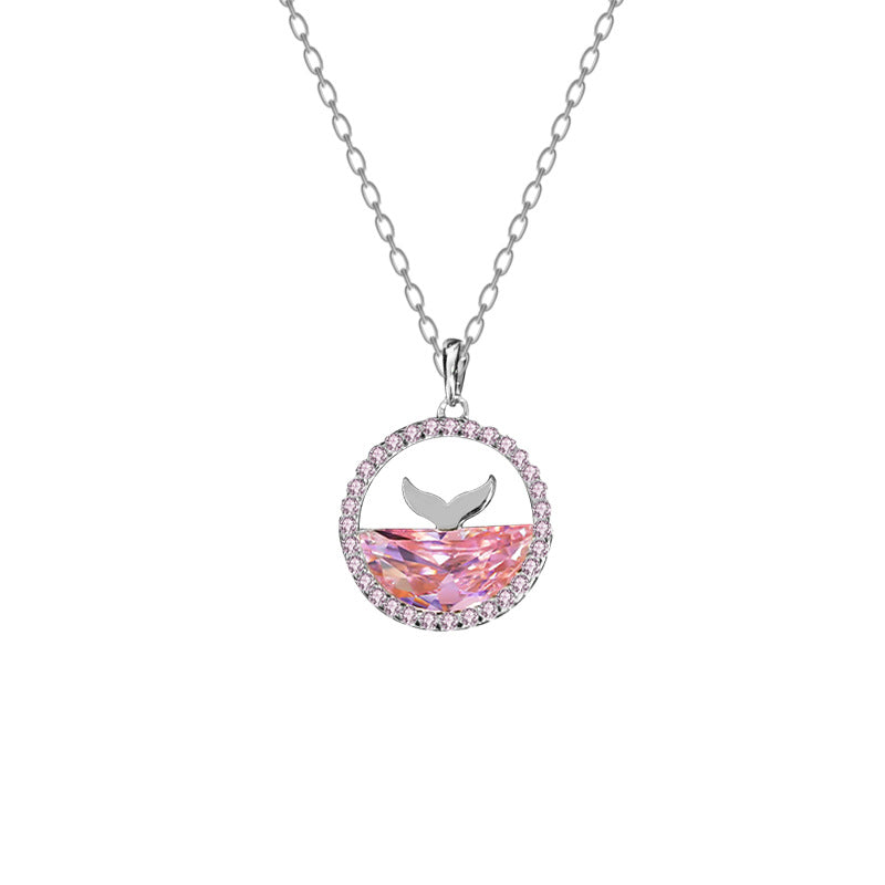 2022 New S925 Sterling Silver Mermaid's Tears Necklace